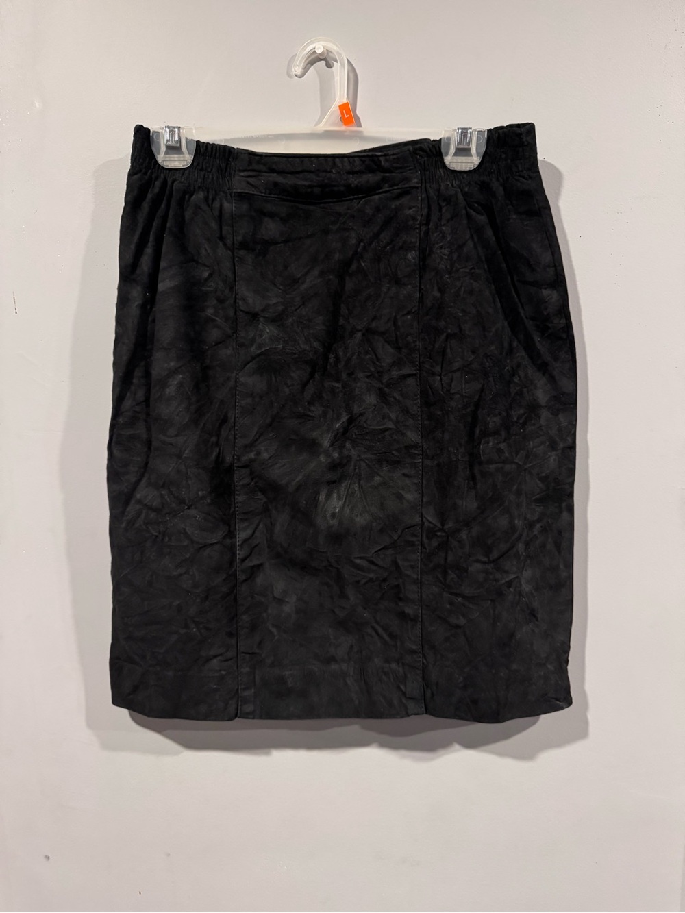 Danier Black Pencil Skirt with Subtle Paneling